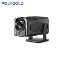 HY320 Mini Projektör Taşınabilir 4K 8K Video Desteği Yerli 720 P Sinema Açık Android 11 Işın Projektör 