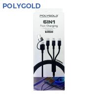 PG-015 6 in 1 5V1A HIZLI ŞARJ KABLOSU (MİCR-İPH-TYPCE )