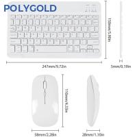 PG-8032 // WİRELESS MINI PC PORTABLE KLAVYE // POLYGOLD