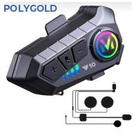 Y10 // INTERCOM MOTORCU BLUETOOTH KULAKLIK // LEERFEI