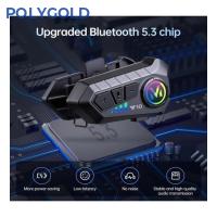 Y10 // INTERCOM MOTORCU BLUETOOTH KULAKLIK // LEERFEI